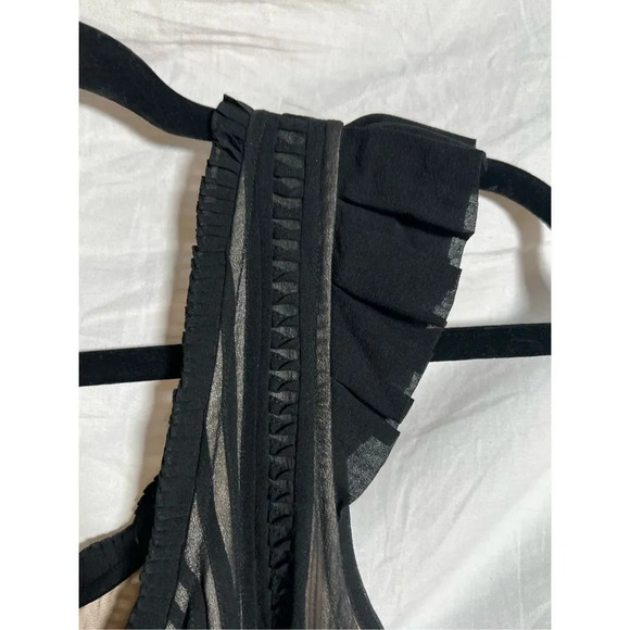 Yoana Baraschi Women’s Sleeveless Button Down Silk Lace Dress Black Size… - Picture 7 of 10